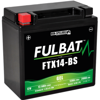 Akumulator Fulbat YTX14-BS FTX14-BS GEL 12V 12.6Ah 200A